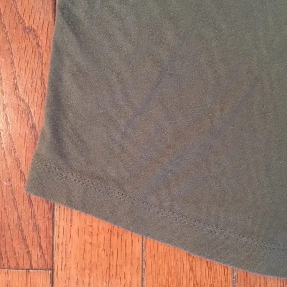 3/$20 American Made Muscle Tee Co. Olive Racerback - Picture 3 of 4